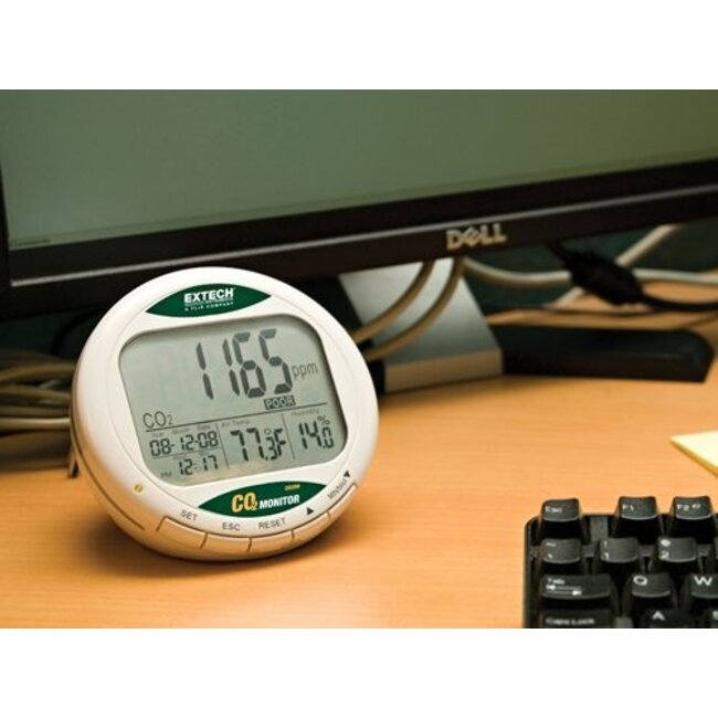 EXTECH CO210: Air quality CO2 meter with data logging