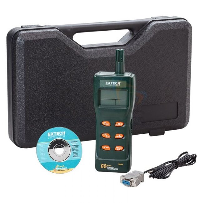 EXTECH CO250: Portable Indoor Air Quality CO2