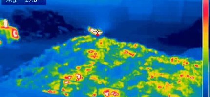 Warmtebeeldcamera voor broei en brand detectie