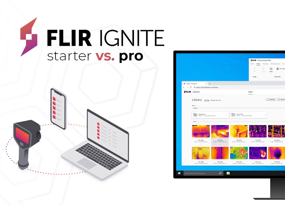 FLIR Ignite Starter vs Pro: Wat zijn de verschillen?