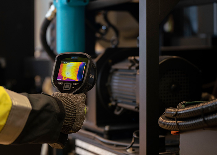 Warmtebeeldcamera voor industrie en preventief onderhoud