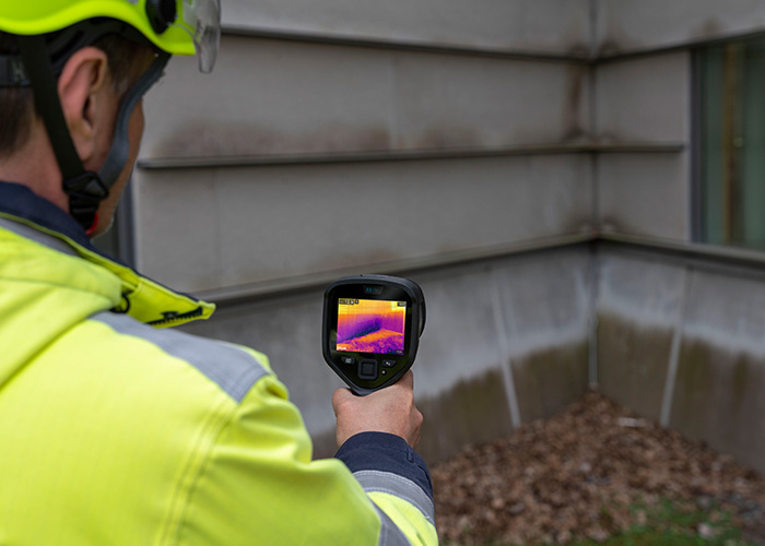 Warmtebeeldcamera voor bouwkundige inspecties
