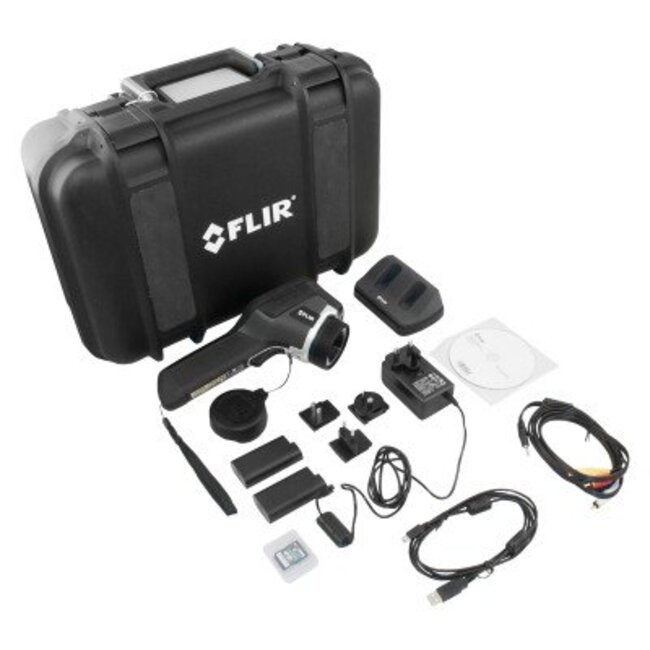 FLIR E60bx pour la thermographie des batîments et CVC (320 x 240 pixels)