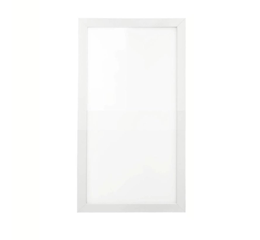 LED paneel 60x30cm - 25W 6000K 2700lm - Flikkervrij - 5 jaar garantie