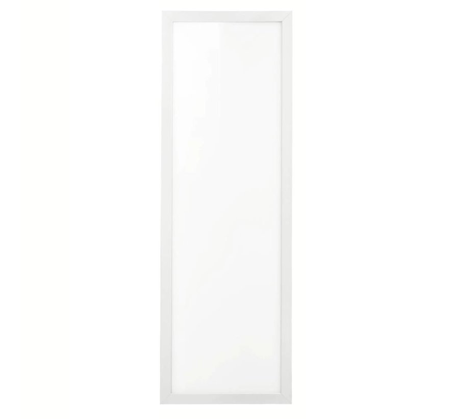 LED paneel 30x120cm - 40W 4000K 4000lm - Flikkervrij UGR <22 - 5 jaar garantie