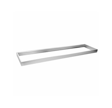 LED paneel opbouw frame - 60x30cm - Zilver Aluminium - 5cm hoog