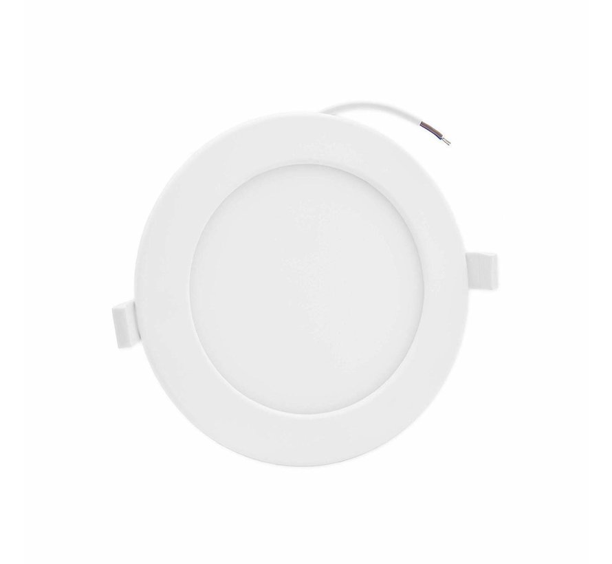 LED inbouwspot rond - 6W vervangt 40W - inbouwmaat 118x14mm - Lichtkleur optioneel