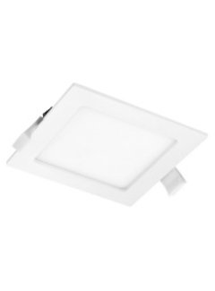 LED Inbouwspot Vierkant - Lichtkleur optioneel - 6W vervangt 40W - Inbouwmaat 100x100mm