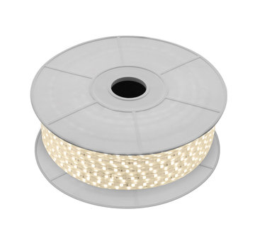 LED strip 50 meter 300W - Lichtkleur optioneel - IP65 direct 230V - 120 LED's p/m