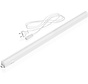 T5 LED armatuur 60cm - 8W vervangt 80W - Lichtkleur optioneel - compleet met 1.5m aansluitsnoer en aan- uitknop