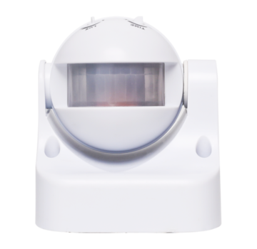 LED Bewegingssensor - Wit -  OPBOUW 180° - PIR INFRAROOD BEWEGINGSMELDER - 230V MAX.