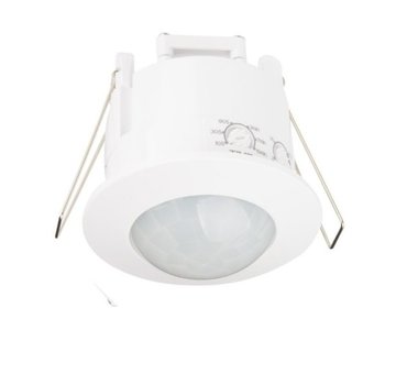 LED inbouwbewegingssensor 240° - PIR Infrarood bewegingsmelder - MAX. 300W -  230V Aansluiting