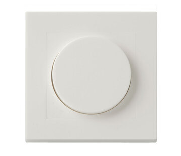 LED dimmer afdekplaat Modern - Wit