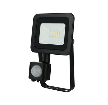 LED Floodlight met sensor - 10W IP44 - Lichtkleur optioneel - 3 jaar garantie