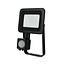 LED schijnwerper met sensor - 10W IP44 - Lichtkleur optioneel - 3 jaar garantie
