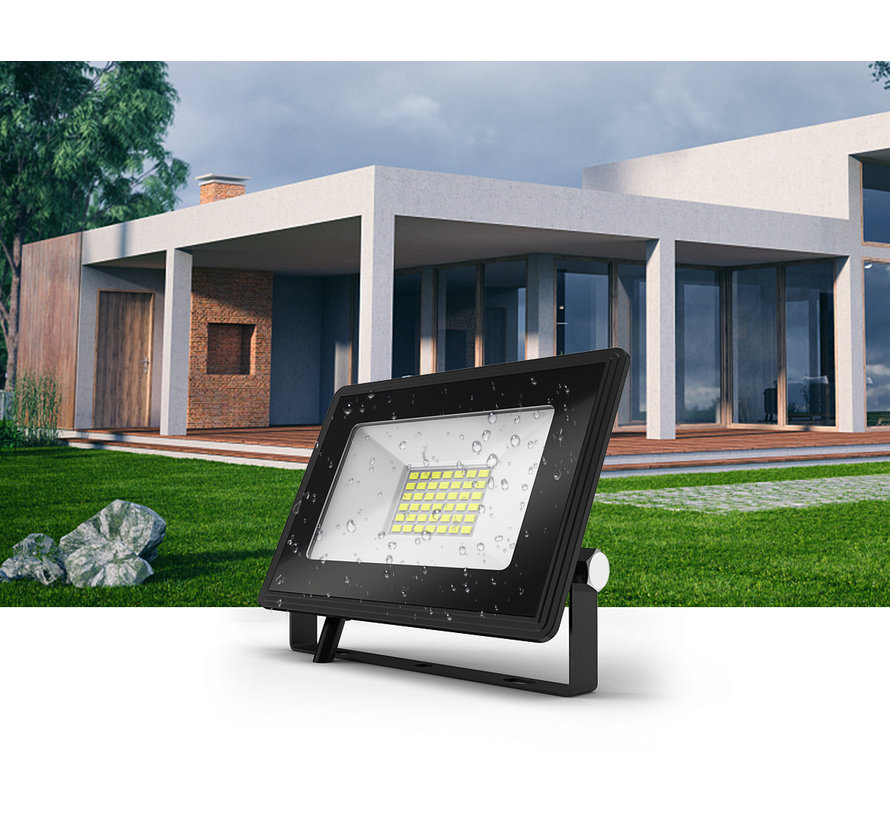 LED Floodlight - 10W vervangt 90W - Lichtkleur optioneel - 3 jaar garantie