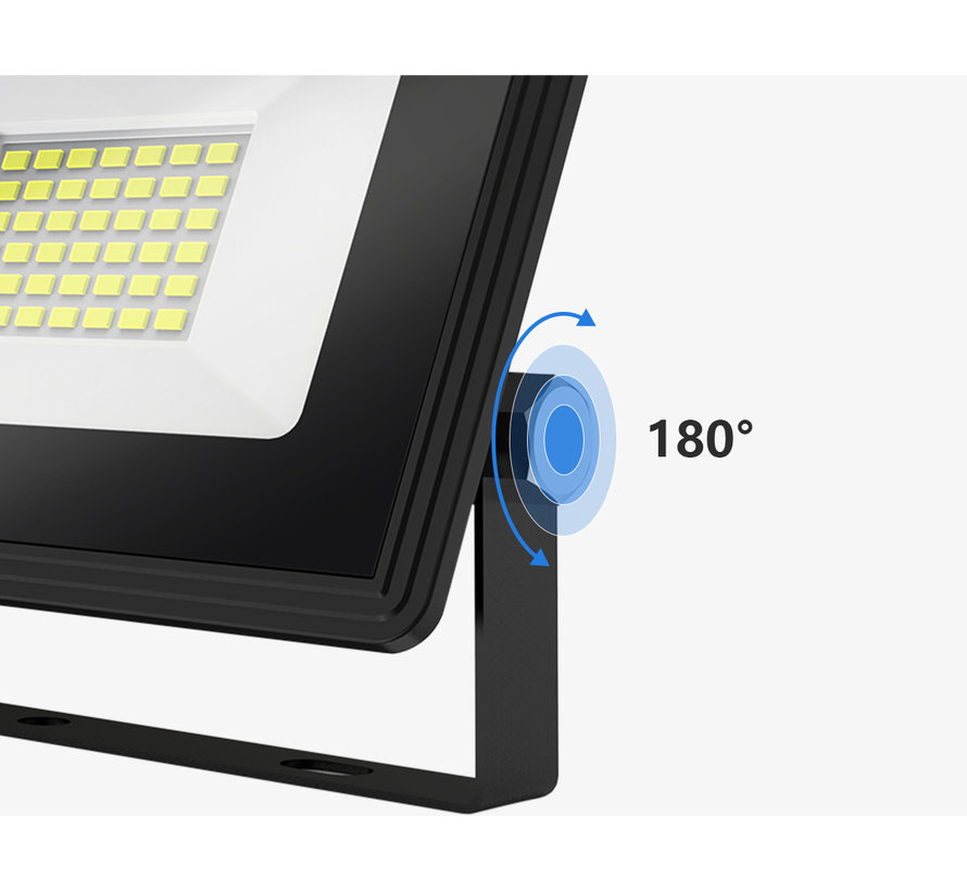 LED Floodlight - 20W vervangt 180W - Lichtkleur optioneel - 3 jaar garantie