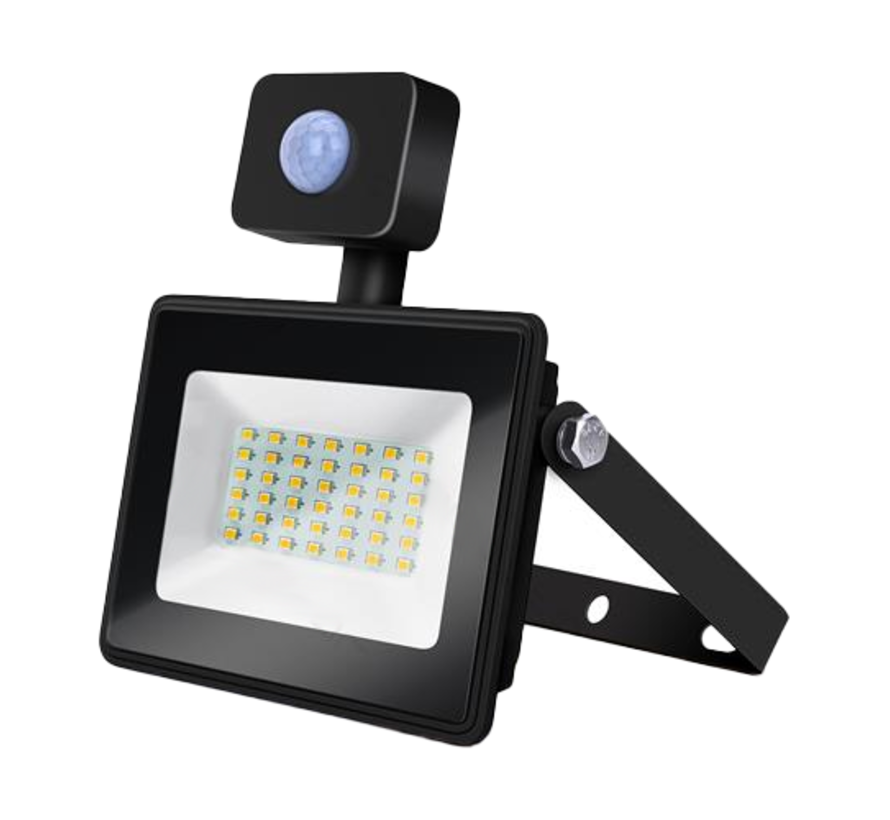 LED Floodlight - met bewegingssensor - 50W vervangt 450W - Lichtkleur optioneel - 3 jaar garantie