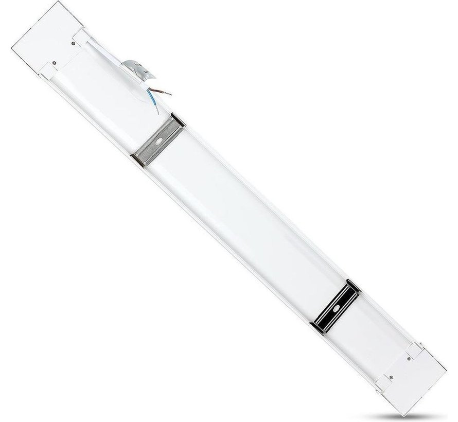 LED Batten - 60cm 18W LED armatuur - 3000K warm wit licht (830) - compleet incl. bevestigingsmateriaal