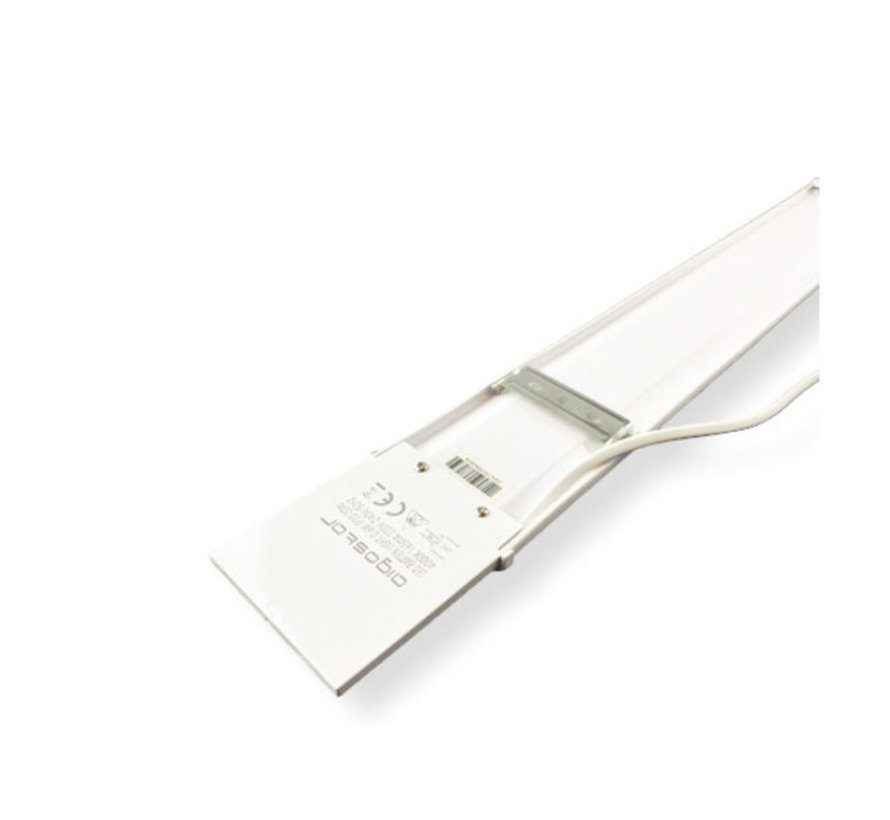 LED Batten - 60cm 18W LED armatuur - 3000K warm wit licht (830) - compleet incl. bevestigingsmateriaal