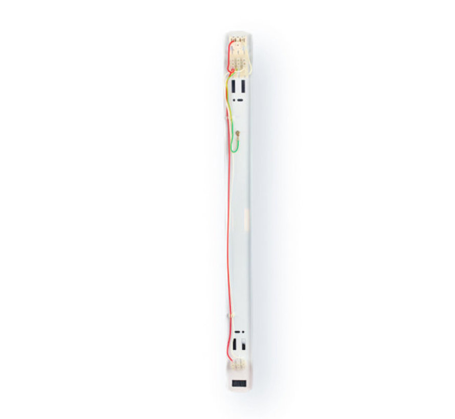 LED TL buis armatuur - 60cm - Waterdicht IP65 - voor enkele LED TL buis