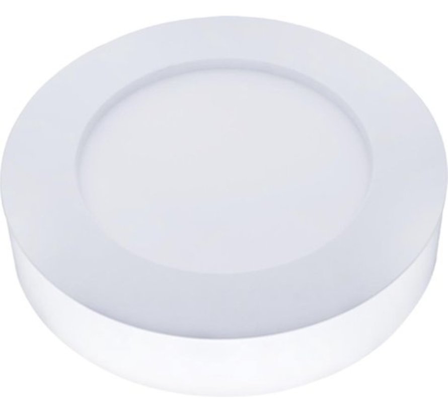 LED paneel opbouw rond - 18W vervangt 120W - Lichtkleur optioneel - 247x34mm