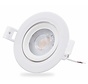 LED inbouwspot - 5W vervangt 32W - 3000K warm wit licht - Kantelbaar