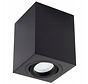 LED Plafondspot - Zwart - Cube Vierkant - GU10 fitting - Kantelbaar - excl. LED spot