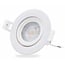 LED inbouwspot Dimbaar - 5W vervangt 50W - 3000K warm wit licht - Kantelbaar