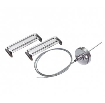 LED Batten ophangset - 2 x 1 meter staaldraden