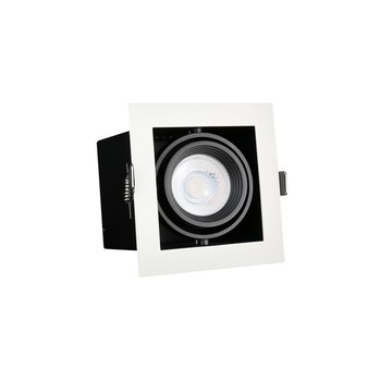 LED inbouwspot armatuur Modern - Vierkant met 1 GU10 aansluiting