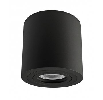 LED Plafondspot IP65 - Zwart - Tube rond - met GU10 fitting - excl. LED spot