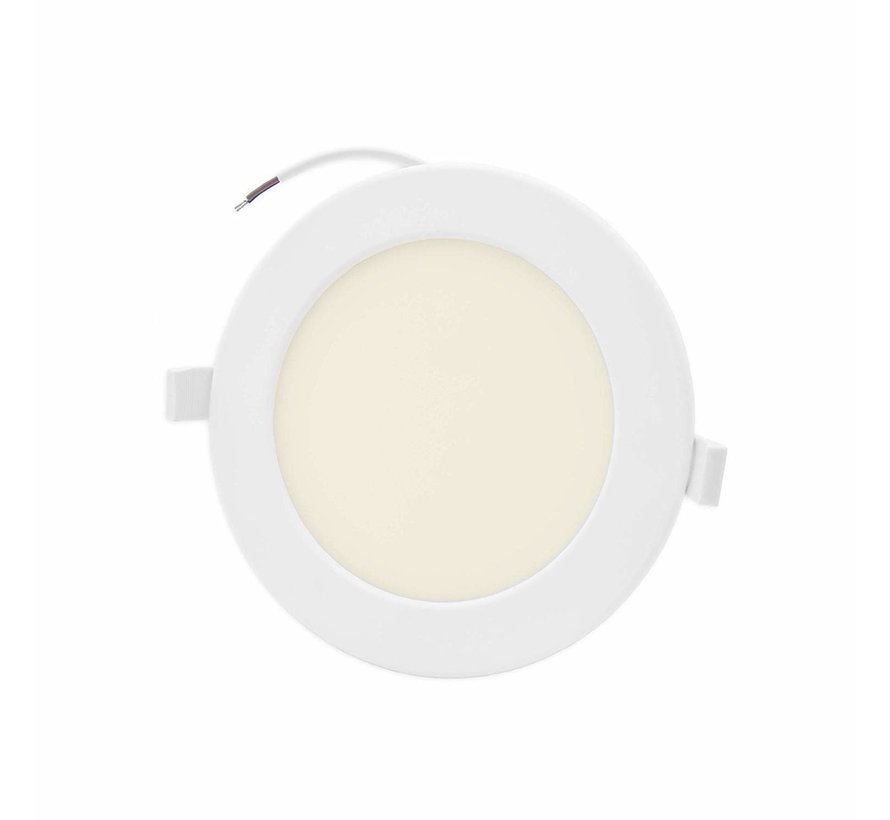 LED inbouwspot rond - 6W vervangt 40W - inbouwmaat 118x14mm - Lichtkleur optioneel