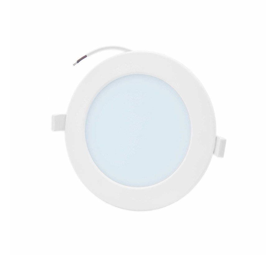 LED inbouwspot rond - 6W vervangt 40W - inbouwmaat 118x14mm - Lichtkleur optioneel