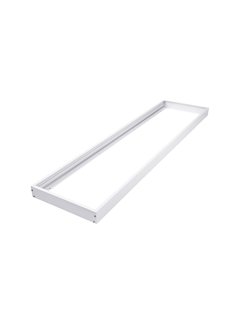 LED paneel opbouw - Wit aluminium - 120x30 frame systeem - 5cm hoog