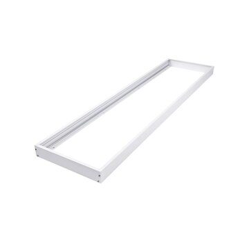 LED paneel opbouw - Wit aluminium - 120x30 frame systeem - 5cm hoog