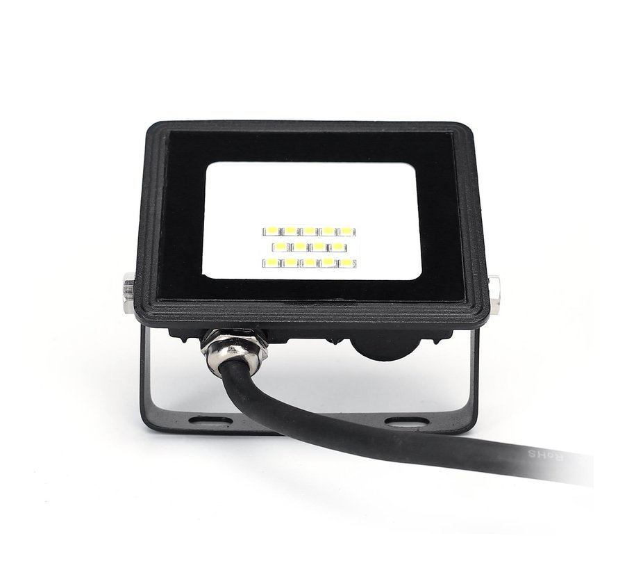 LED Floodlight - 10W vervangt 90W - Lichtkleur optioneel - 3 jaar garantie