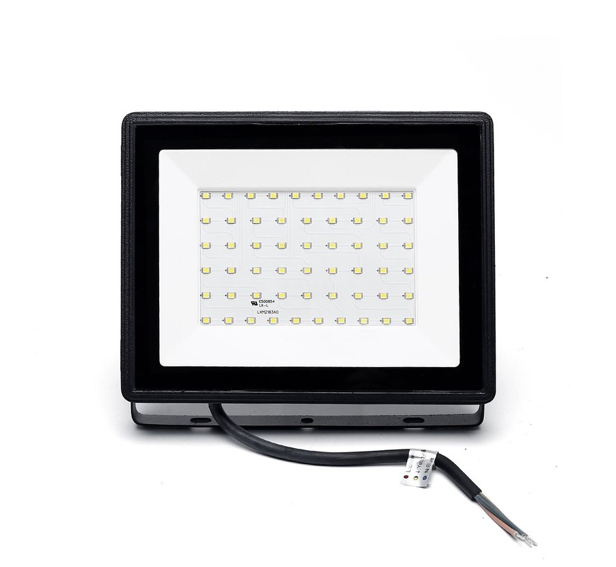 LED Floodlight - 50W vervangt 450W - Lichtkleur optioneel - 3 jaar garantie