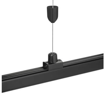 LED Spot Rail Ophangset per staaldraad van 3 meter