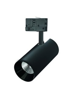 Spectrum LED Railspot Andromeda Zwart - 4000K helder wit licht - Universeel 3-Phase - 25W 119lm p/w