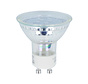LED spot GU10 - 1W - 4000K helder wit licht - vervangt 10W - Glazen behuizing