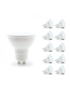 Voordeelpak 10 stuks - GU10 LED spots - 6W vervangt 40W - Lichtkleur optioneel