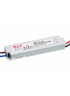 LED voedingsadapter - 12V 12W 1A - geschikt voor 12V LED-verlichting - IP67 waterdicht