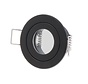 LED GU11 / MR11 inbouwspot Ø35mm - Zwart rond - Waterdicht IP44 - zaagmaat 45mm - buitenmaat 55mm