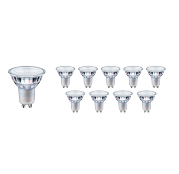 Voordeelpak 10 stuks - GU10 LED spots - 5.5W vervangt 55W - Lichtkleur optioneel