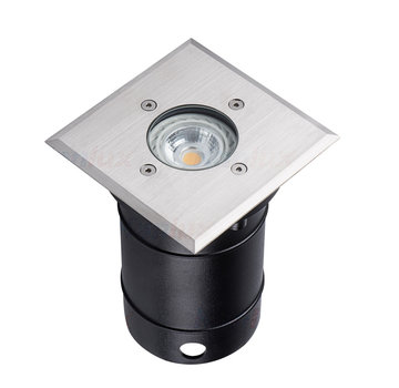 Kanlux LED GU10 grondspot RVS rond Modern IP67 - Enkelvoudig voor 1 LED GU10 spot