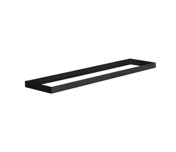 Kanlux LED paneel opbouw - 120x30cm Framesysteem  - Zwart aluminium - 6.5cm hoog