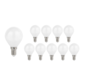 Voordeelpak 10 stuks - LED lamp E14 - G45 - 6W vervangt 41W - Lichtkleur optioneel