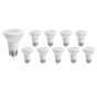 Voordeelpak 10 stuks - Type PAR30 - LED lampen E27 - 12W vervangt 66W - Lichtkleur optioneel