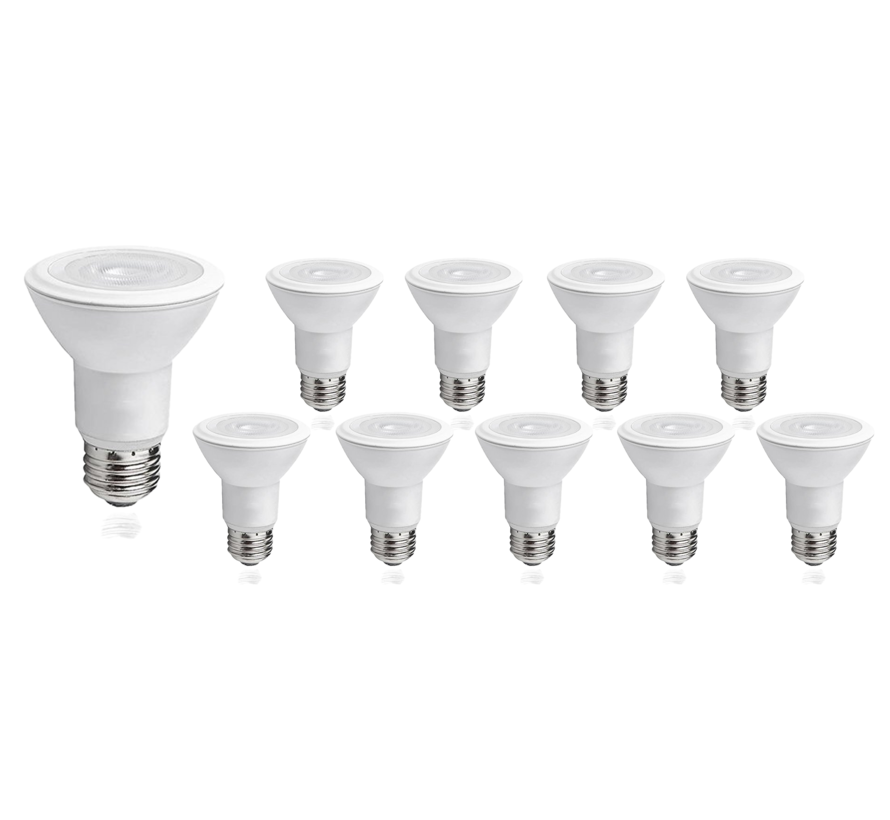 Voordeelpak 10 stuks - Type PAR30 - LED lampen E27 - 12W vervangt 66W - Lichtkleur optioneel